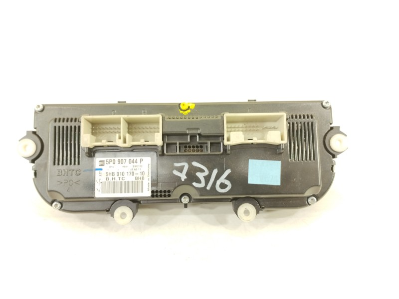 Recambio de mando climatizador para seat leon (1p1) reference copa referencia OEM IAM 5P0907044P  