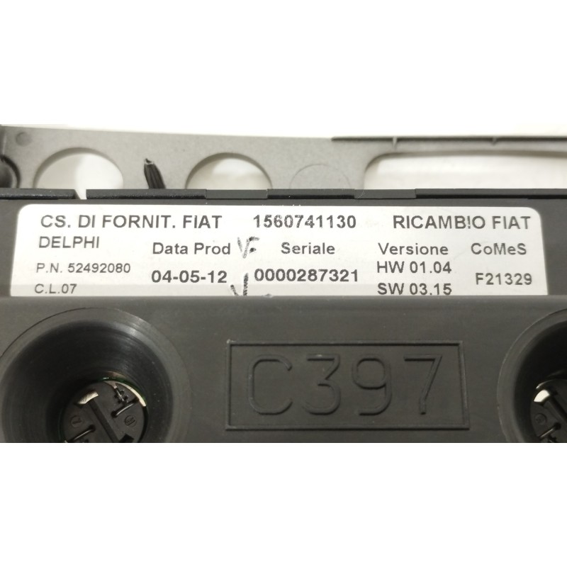 Recambio de mando calefaccion / aire acondicionado para alfa romeo 147 (190) 1.6 ts 105 impression referencia OEM IAM 1560741130