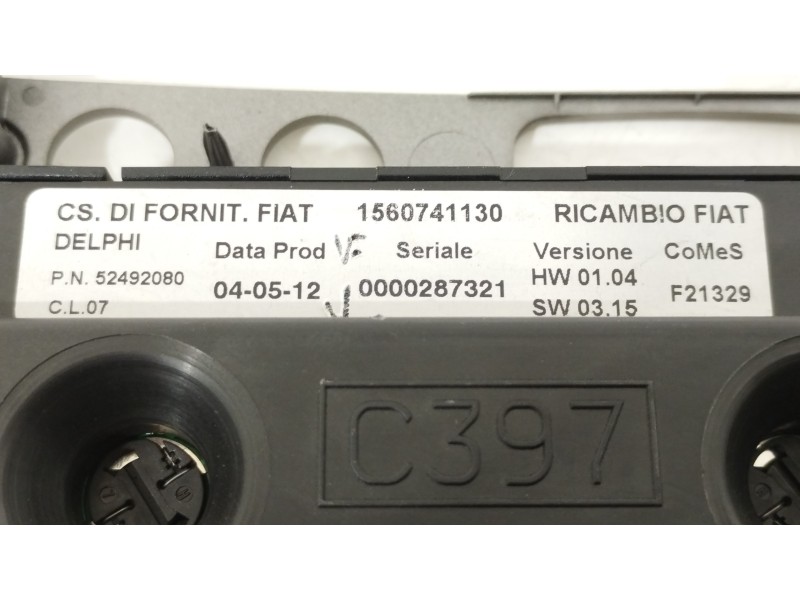 Recambio de mando calefaccion / aire acondicionado para alfa romeo 147 (190) 1.6 ts 105 impression referencia OEM IAM 1560741130