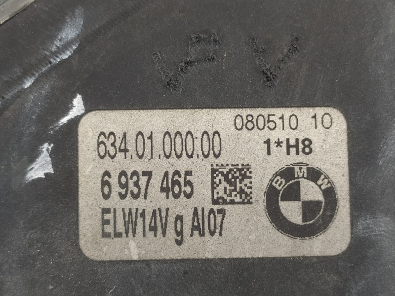 Recambio de faro antiniebla izquierdo para bmw serie 3 cabrio (e93) 325d referencia OEM IAM 6937465 6340100000 