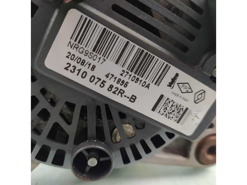 Recambio de alternador para dacia sandero essential referencia OEM IAM 231007582R 2710910A 