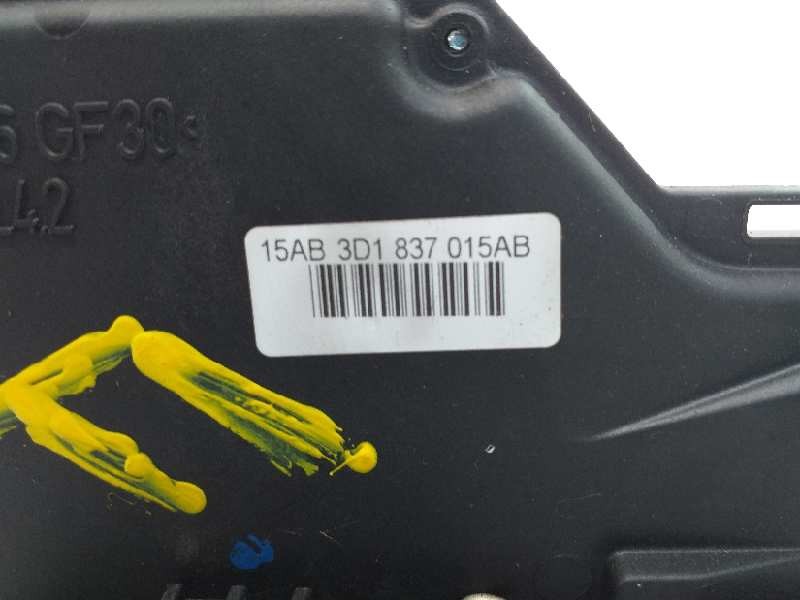 Recambio de cerradura puerta delantera izquierda para volkswagen golf plus (5m1) bluemotion edition referencia OEM IAM 3D1837015