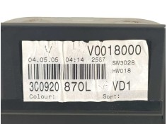 Recambio de cuadro instrumentos para volkswagen passat berlina (3c2) advance referencia OEM IAM 3C0920870L   2