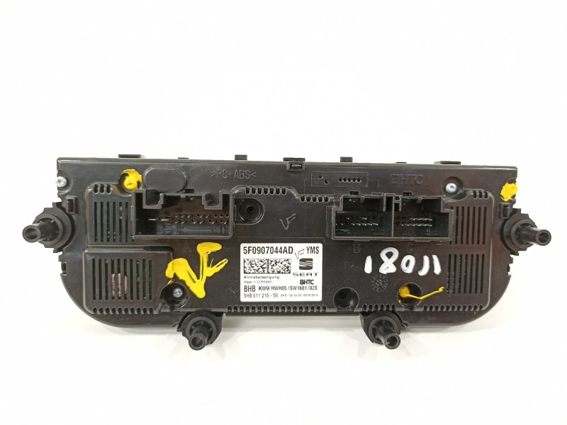 Recambio de mando climatizador para seat leon (5f1) fr referencia OEM IAM 5F0907044AD  