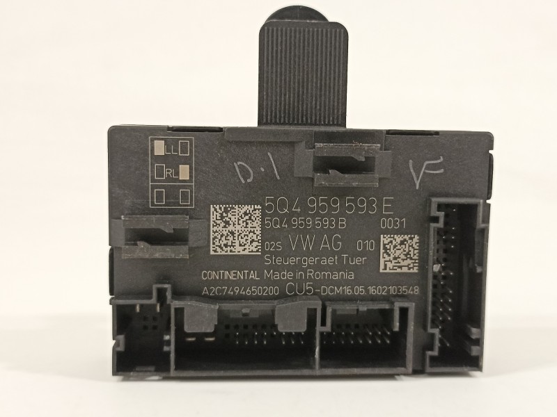 Recambio de modulo confort para seat leon (5f1) fr referencia OEM IAM 5Q4959593E  