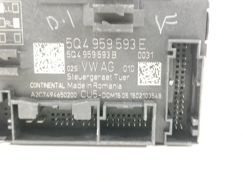 Recambio de modulo confort para seat leon (5f1) fr referencia OEM IAM 5Q4959593E  