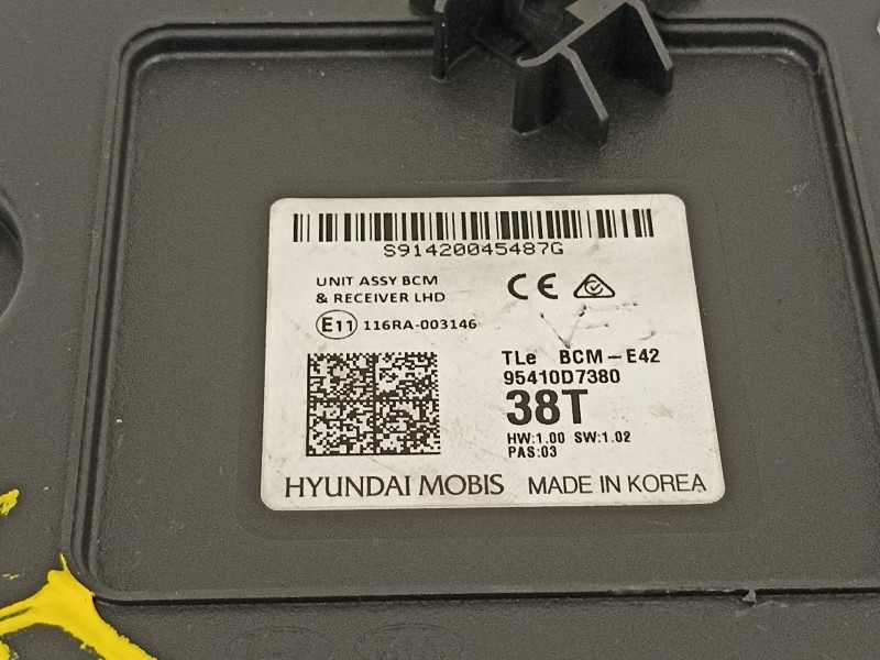 Recambio de modulo electronico para hyundai tucson essence 2wd referencia OEM IAM 95410D7380  