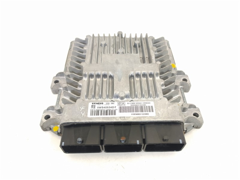 Recambio de centralita motor uce para citroën c5 berlina exclusive referencia OEM IAM 9663122980 5WS40534D-T 