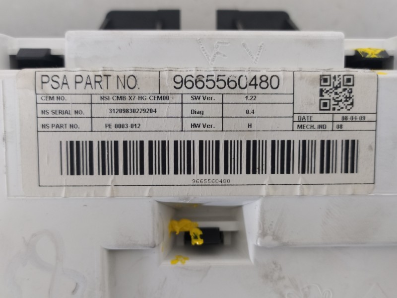 Recambio de cuadro instrumentos para citroën c5 berlina exclusive referencia OEM IAM 9665560480  