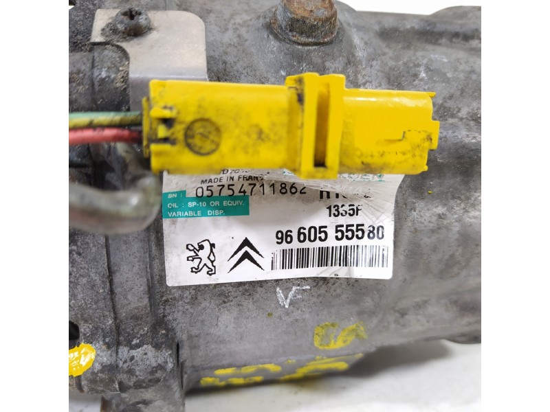 Recambio de compresor aire acondicionado para citroën c5 berlina exclusive referencia OEM IAM 9660555580  