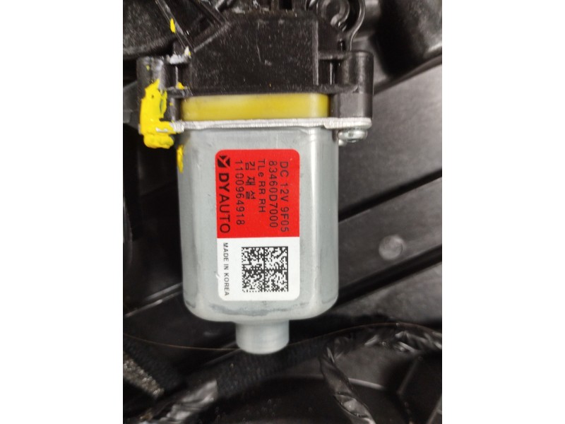 Recambio de elevalunas trasero derecho para hyundai tucson essence 2wd referencia OEM IAM 83480D7100 83460D7000 