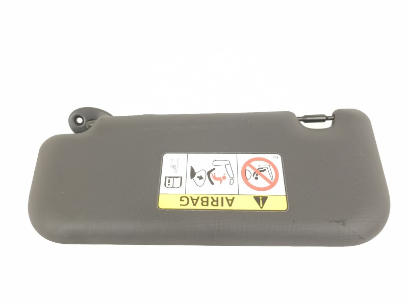 Recambio de parasol derecho para toyota rav 4 advance hybrid referencia OEM IAM 1032822  