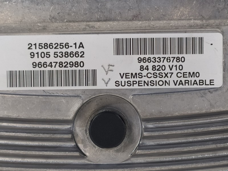Recambio de centralita suspension para citroën c5 berlina exclusive referencia OEM IAM 9664782980 9663376780 