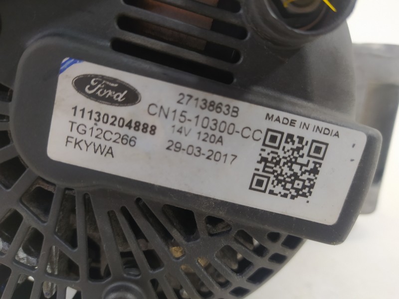 Recambio de alternador para ford ka+ essential referencia OEM IAM CN1510300CC  