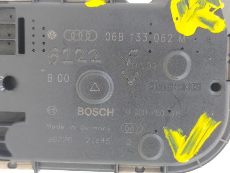 Recambio de caja mariposa para audi a4 berlina (8e) 1.8 t quattro referencia OEM IAM 06B133062M 0280750009 