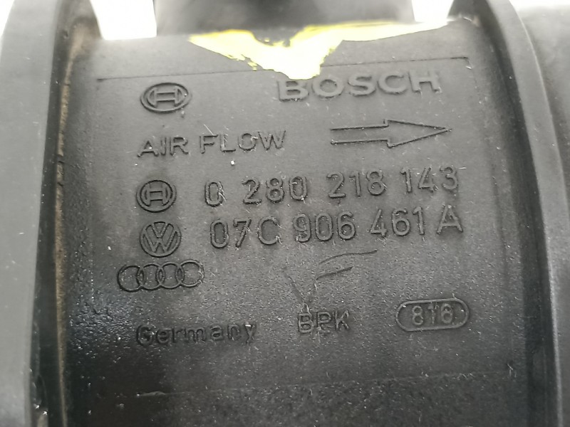 Recambio de caudalimetro para audi s6 berlina (4f2) 5.2 referencia OEM IAM 07C906461A  