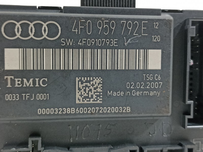 Recambio de modulo electronico para audi s6 berlina (4f2) 5.2 referencia OEM IAM 4F0959792E  