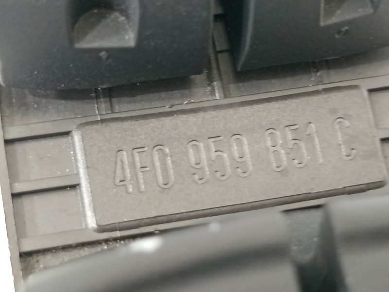 Recambio de mando elevalunas delantero izquierdo para audi s6 berlina (4f2) 5.2 referencia OEM IAM 4F0959851C  
