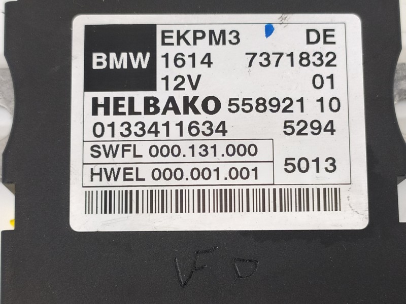 Recambio de modulo electronico para bmw x3 (f25) xdrive 20d referencia OEM IAM 16147371832 55892110 