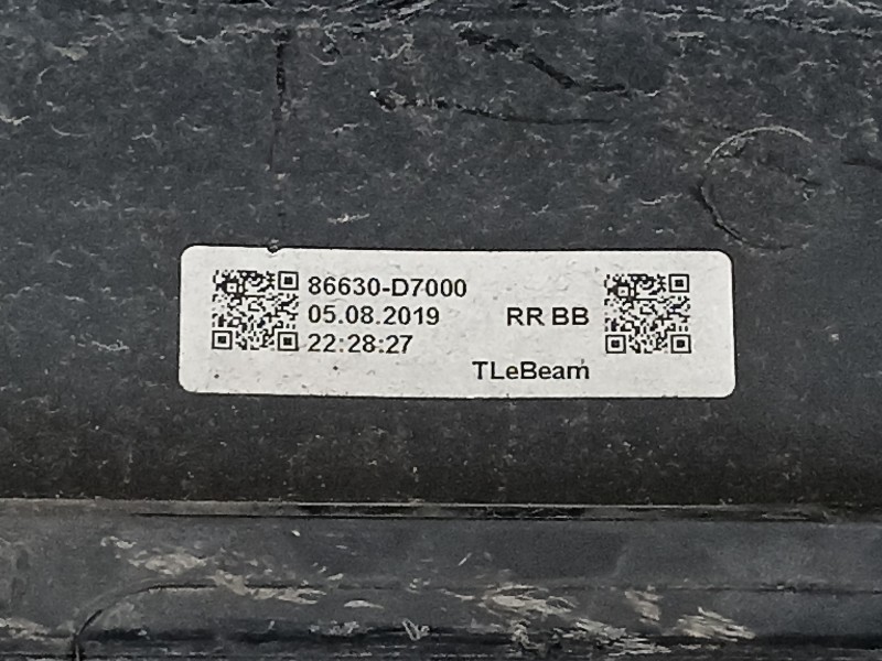 Recambio de refuerzo paragolpes trasero para hyundai tucson essence 2wd referencia OEM IAM 86630D7000  