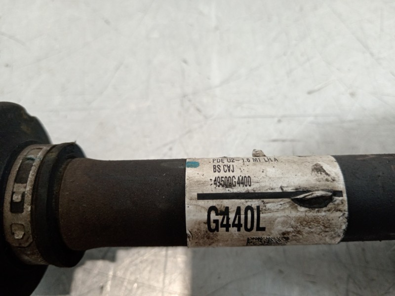 Recambio de transmision delantera izquierda para kia ceed 1.6 crdi cat referencia OEM IAM 49500G4400  