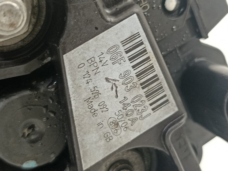 Recambio de alternador para audi a4 berlina (8e) 2.0 tdi referencia OEM IAM 06F903023J  