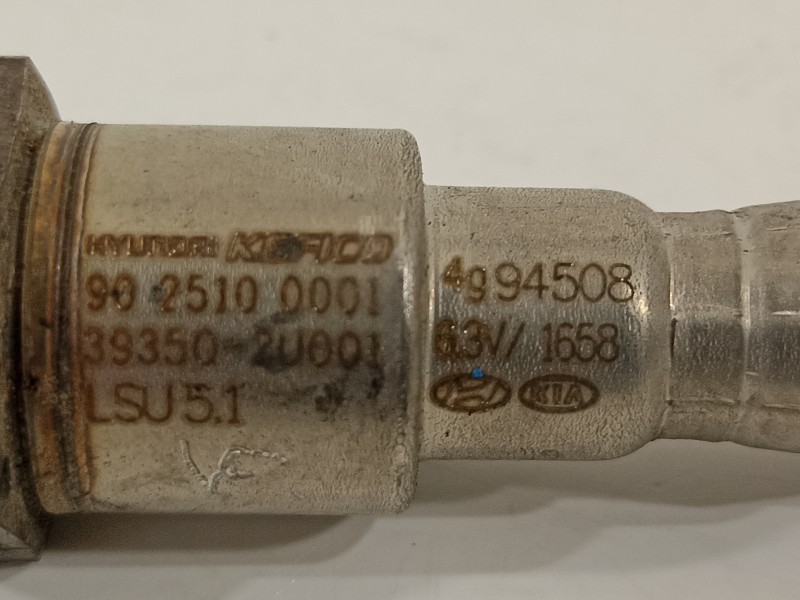 Recambio de sonda lambda para kia ceed 1.6 crdi cat referencia OEM IAM 393502U001  