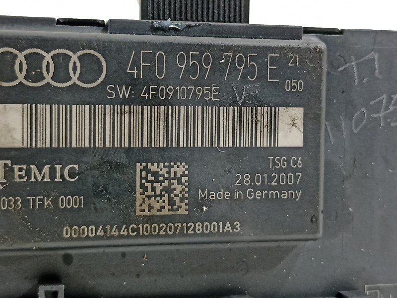 Recambio de modulo electronico para audi s6 berlina (4f2) 5.2 referencia OEM IAM 4F0959795E  
