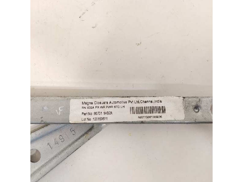 Recambio de elevalunas delantero izquierdo para nissan micra (k13) 1.2 cat referencia OEM IAM 827311HB1A 3036929 807011HB2A