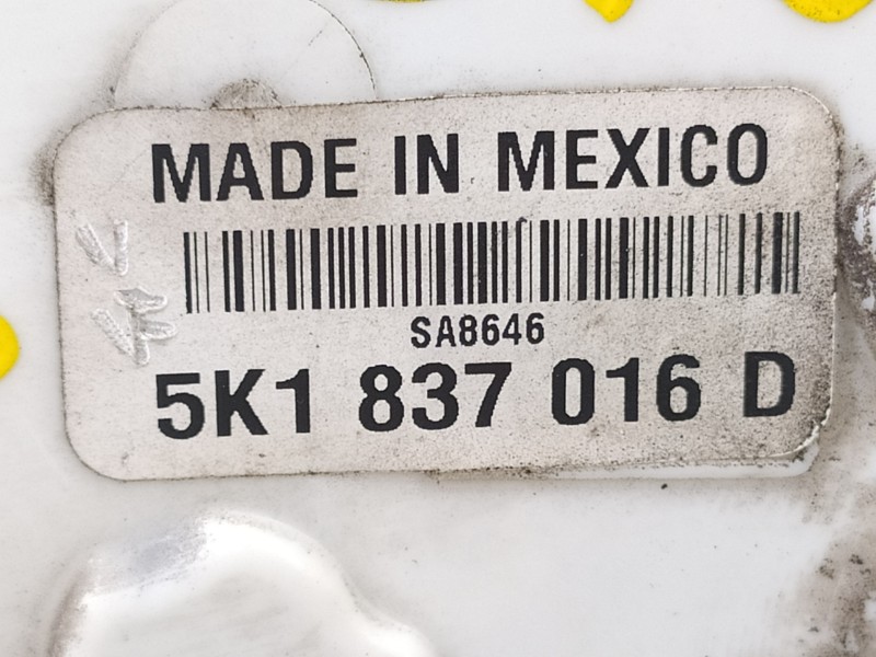 Recambio de cerradura puerta delantera derecha para volkswagen jetta (162) sport referencia OEM IAM 5K1837016D  