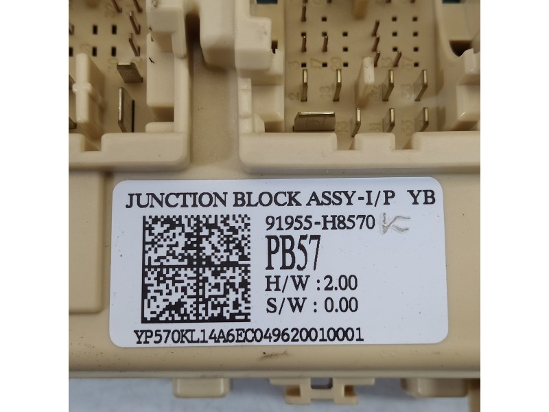 Recambio de caja reles / fusibles para kia stonic (ybcuv) drive referencia OEM IAM 91955H8570  