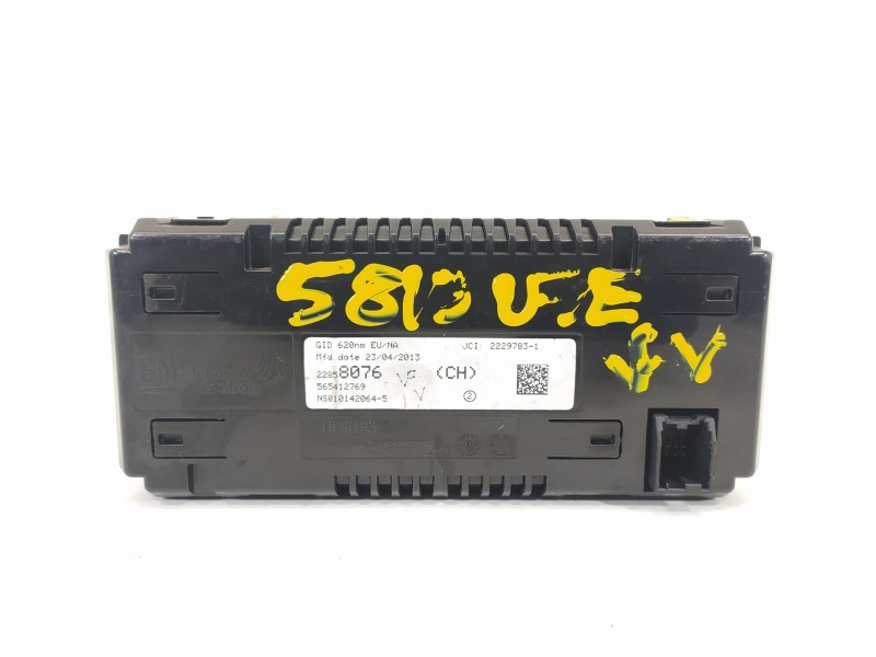 Recambio de pantalla multifuncion para opel astra j lim. selective referencia OEM IAM 22858076 565412769 