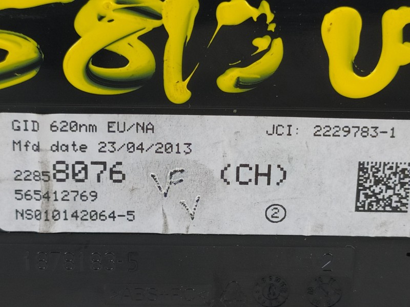 Recambio de pantalla multifuncion para opel astra j lim. selective referencia OEM IAM 22858076 565412769 