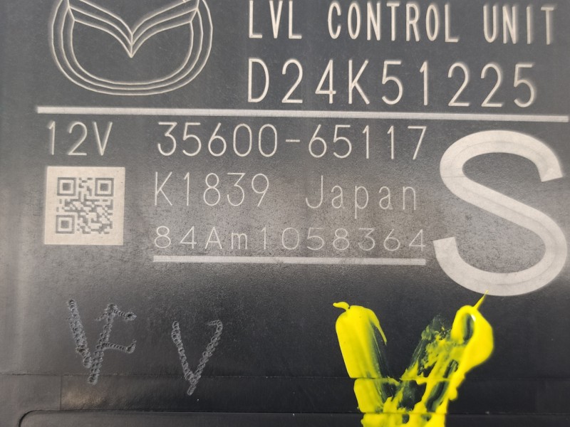 Recambio de modulo electronico para mazda cx-3 center-line referencia OEM IAM D24K51225 3560065117 84AM1058364