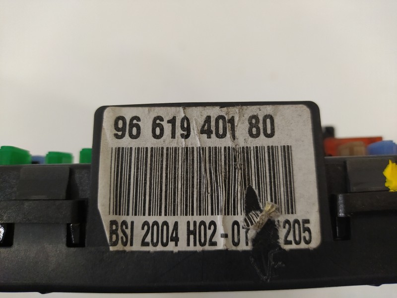 Recambio de caja reles / fusibles para peugeot 307 cc (s2) sport referencia OEM IAM 9661940180  