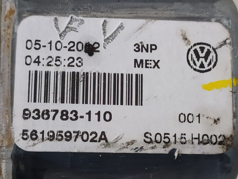 Recambio de elevalunas delantero derecho para volkswagen jetta (162) sport referencia OEM IAM 3C0959792C 561959702A 