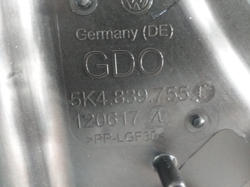 Recambio de elevalunas trasero izquierdo para volkswagen golf vi (5k1) r referencia OEM IAM 5K4839729J 5K4839755L 5K0959703D