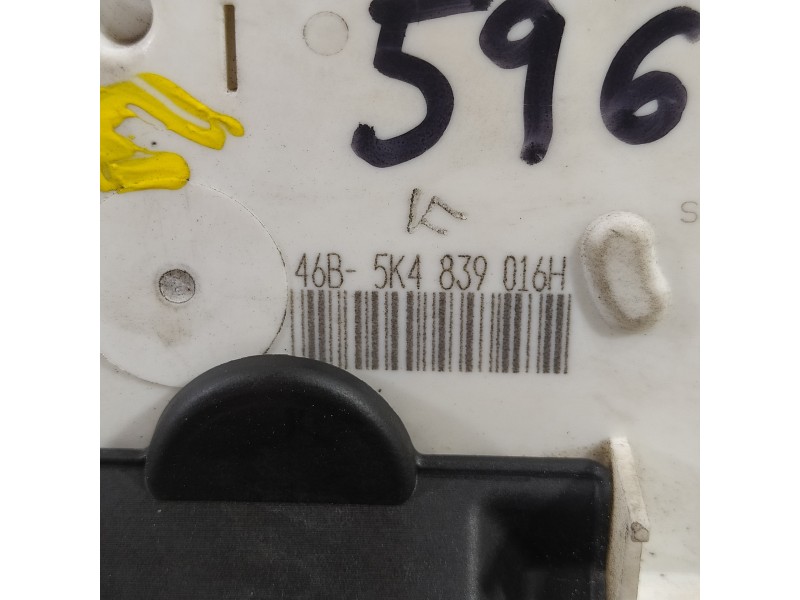 Recambio de cerradura puerta trasera derecha para volkswagen golf vi (5k1) r referencia OEM IAM 5K4839016H  