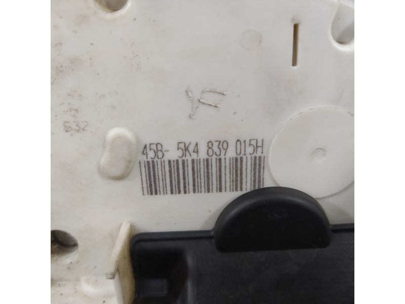 Recambio de cerradura puerta trasera izquierda para volkswagen golf vi (5k1) r referencia OEM IAM 5K4839015H  