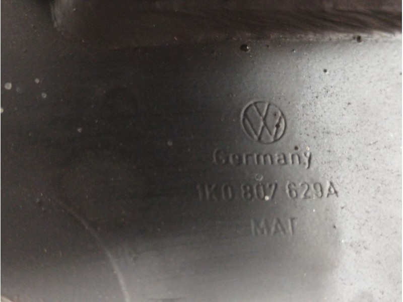 Recambio de refuerzo paragolpes trasero para volkswagen golf vi (5k1) r referencia OEM IAM 5K0807585 5K0807586 