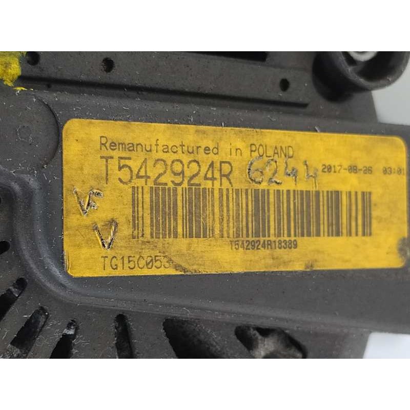 Recambio de alternador para lancia phedra (180) 2.0 jtd 16v emblema (100kw) referencia OEM IAM T542924R TG15C053  Recambio de alternador para lancia phedra (180) 2.0 jtd 16v emblema (100kw) referencia OEM IAM T542924R TG15C053