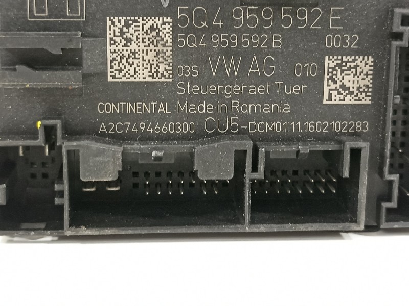 Recambio de modulo confort para seat leon (5f1) fr fast lane referencia OEM IAM 5Q4959592E  