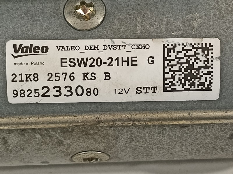 Recambio de motor arranque para peugeot 208 1.5 blue-hdi fap referencia OEM IAM 9825233080  