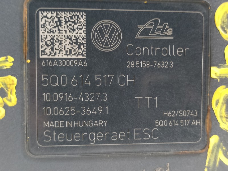 Recambio de abs para seat leon (5f1) fr fast lane referencia OEM IAM 5Q0614517CH  