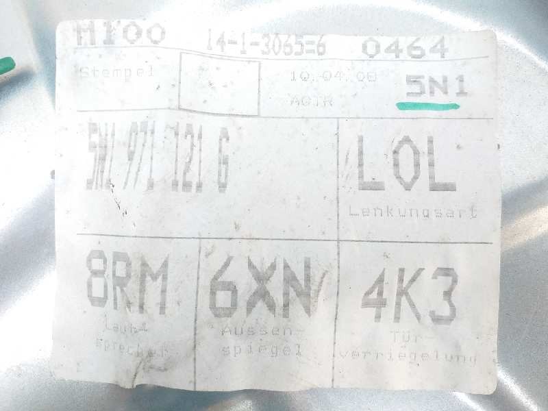 Recambio de elevalunas delantero derecho para volkswagen tiguan (5n1) sport referencia OEM IAM 5N1837730 5N1971121G 5N0959702