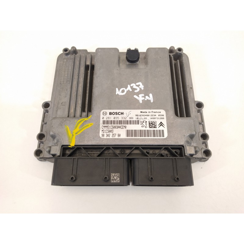 Recambio de centralita motor uce para peugeot 208 1.5 blue-hdi fap referencia OEM IAM 9830225780 0281035332 