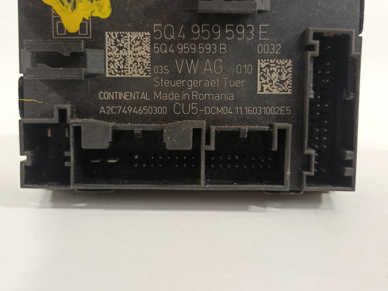 Recambio de modulo confort para seat leon (5f1) fr fast lane referencia OEM IAM 5Q4959593E  