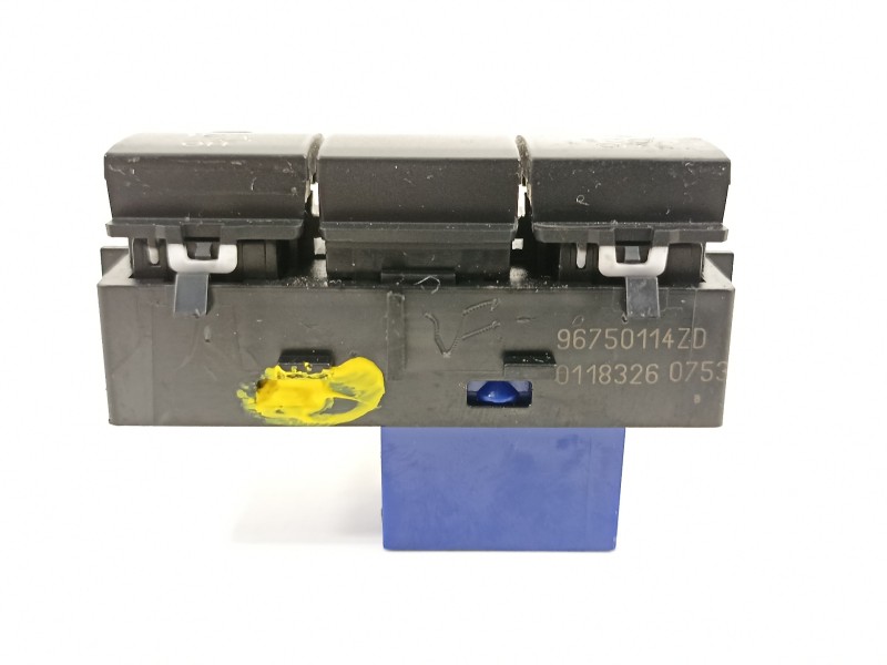 Recambio de mando multifuncion para peugeot 208 1.5 blue-hdi fap referencia OEM IAM 96750114ZD  