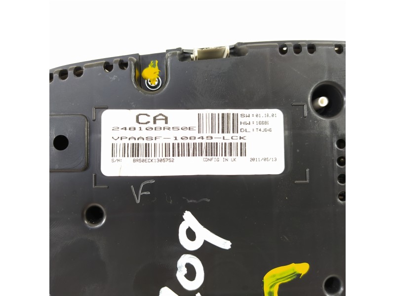 Recambio de cuadro instrumentos para nissan qashqai (j10) tekna referencia OEM IAM 24810BR50E VPAASF10849LCK 