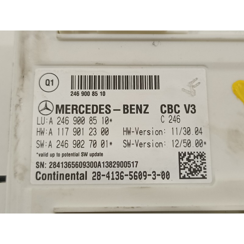 Recambio de modulo electronico para mercedes-benz clase a (w176) a 200 cdi blueefficiency (176.001) referencia OEM IAM A24690085
